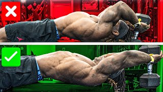 Dumbbell Pullover  Chest or Back Exercise [upl. by Nibot]