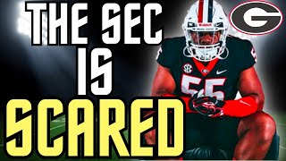 Michael Uini Is A MONSTER  4⭐️ Georgia Bulldogs Offensive Tackle Recruit  Highlights [upl. by Alvita]