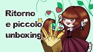 Ritorno e piccolo unboxing  Vlog [upl. by Raphaela]