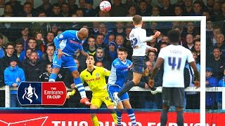 Rochdale 01 Bury  Emirates FA Cup 201516 R2  Goals amp Highlights [upl. by Etteuqaj]