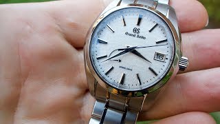 Grand Seiko Snowflake SBGA211 in 4k UHD [upl. by Ongineb999]