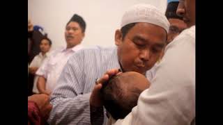 AQIQAH ANAK  POTONG RAMBUT BAYI  Marhaban Zain [upl. by Juieta480]