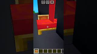 Cool chair design in minecraft 😍🪑✨ shorts minecraftlifehacks minecraft trendingshorts [upl. by Ramah179]