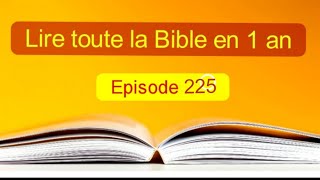 Toute la Bible en 1 an EP 225 Ecclésiaste 7 à 8 et Actes 20 [upl. by Ydolem229]