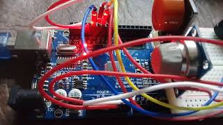 Sensor mq4 con arduino uno [upl. by Grishilde]