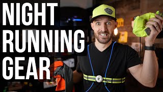 Night Running Gear Put to the Test  Seeing vs Being Seen [upl. by Ayotna]