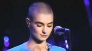 Sinead OConnor quotWarquot LIVE  Bob Dylan 30th Anniversary HQ lyrics [upl. by Aeslehc]