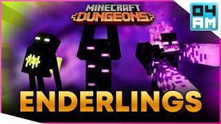 THE ENDERLINGS ARE COMING  Echoing Void DLC Release amp Enemy Showcase in Minecraft Dungeons [upl. by Halyahs]