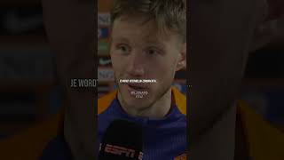 Wout Weghorst over kritiek op zijn juichen 📽️ ESPNnl [upl. by Eelarat]