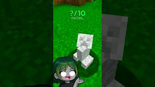 😱 Minecraft CREEPER EXPLOSIONS Rate from 1 to 10 minecraft shorts [upl. by Bevon]