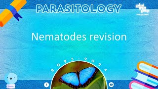 Rev L56 Nematodes AscarisTrichuris Toxocara Strongyloides Trichostrongylus Ancylostoma para [upl. by Mitchell]