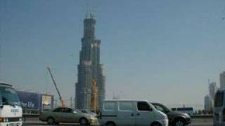 The Burj Dubai under construction [upl. by Ormand483]