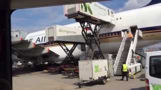 Airbus 380800 in FrankfurtM Airport  Thai Air  Singapure Airlines [upl. by Agathe]