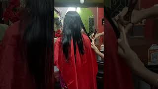 Long To Short Hair Cut  Simple Hair Cut Tutorial SwapnasLife28 [upl. by Kinson135]