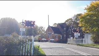 Rearsby Level Crossing Leicestershire [upl. by Itoyj]