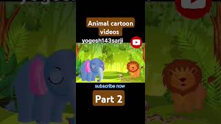 Cartoon part 3 youtubeshorts cartoon funnycartoon comedy animals [upl. by Yeoj]