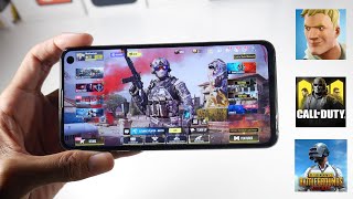 Samsung Galaxy S10e Gaming Test In 2022 Call Of Duty Mobile Fortnite amp PUBG Snapdragon 8556GB [upl. by Amerigo]