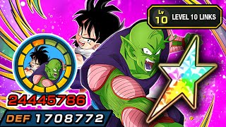 100 NEW AGL F2P PICCOLO amp GOHAN LEVEL 10 LINKS SHOWCASE Dragon Ball Z Dokkan Battle [upl. by Euhc454]