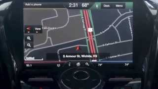 Review for Navigation with SYNC MyFord Touch system from Rusty Eck Ford in Wichita KS [upl. by Cates929]