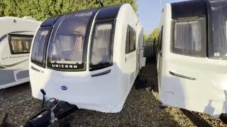 2023 Bailey Unicorn S5 Vigo Used Caravan for sale at Webbs Caravans Salisbury SP4 6QX [upl. by Aisereht]