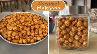 Winter Special Caramel Makhana  Immunity Booster  Jaggery Caramel Makhana Recipe [upl. by Haimehen]