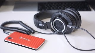 Audio Technica ATHM50X Review [upl. by Tengler]