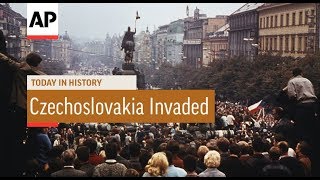 Czechoslovakia Invaded  1968  Today In History  20 Aug 17 [upl. by Adel254]