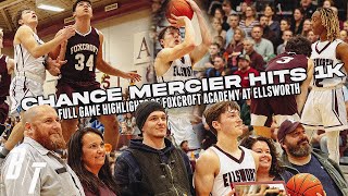 Ellsworth vs Foxcroft Academy Boys 11723  Full Game Highlights [upl. by Conn]