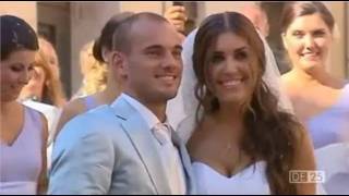 Wesley amp Yolanthe Sneijder  De 25 meest bijzondere bruiloften [upl. by Zita]