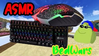 ASMR BedWars Minecraft Sounds mouse  keyboard [upl. by Raknahs481]