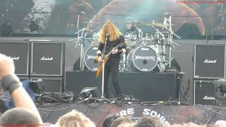 Megadeth  Poison Was The Cure BIG 4 Live at Sonisphere Festival Knebworth UK 2011 [upl. by Shushan]