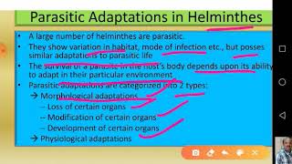 Parasitic Adaptations in Helminthes [upl. by Ainala]