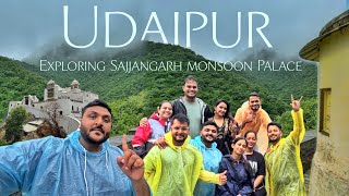 Exploring Udaipur Most Beautiful Monsoon palace  Best hotel amp local food in Udaipur all details 😀 [upl. by Dory]