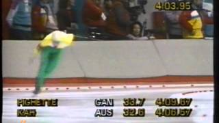 Winter Olympic Games Calgary 1988  5 km Pichette  Kah [upl. by Astera]