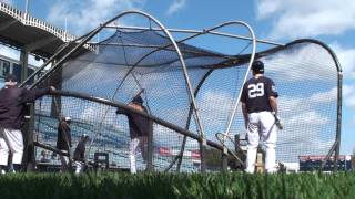 Didi Gregorius takes batting practice [upl. by Haldas512]