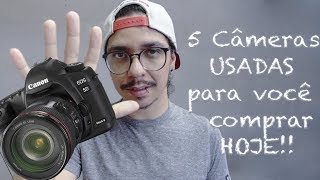 5 câmeras USADAS para você comprar hoje [upl. by Eelnyl691]