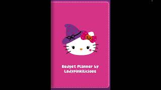 FREE Hello Kitty Digital Budget Planner PDF [upl. by Hannej924]