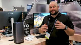 NABshow 2019  Introducing the Mini PC ProArt PA90 [upl. by Carola878]