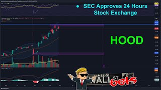 SEC Approves 24 Hours Stock Exchange  HOOD ICE SCHW  Stock News [upl. by Garfinkel986]