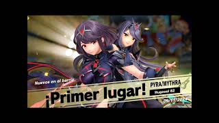 gane el primer lugar con pyra y mythra en el torneo de nueves en el barios en SSBU [upl. by Adok]