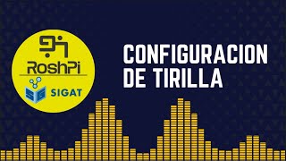 Configuracion de tirilla [upl. by Enyleuqcaj]