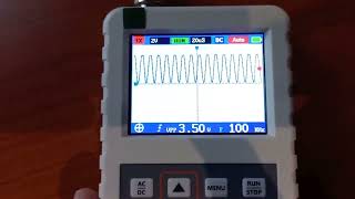 DSOFNIRSIPro Handheld MiniOscilloscope  Short Demo [upl. by Yellehs]