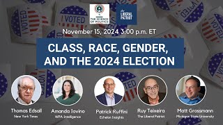 Class race gender and the 2024 election [upl. by Olsson]