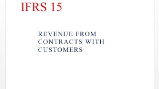 Why IFRS 15 By Emirates Chartered Accountant Group [upl. by Neehar]