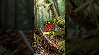 Mantis VS Centipede VS Wild beings Lizard Beetle Ant insects wildlifebattle animals like [upl. by Castera940]