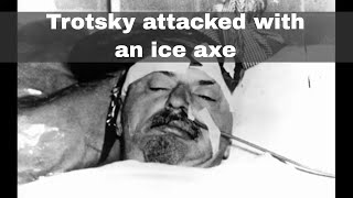 20th August 1940 Leon Trotsky attacked with an ice axe in Mexico [upl. by Eimaral]