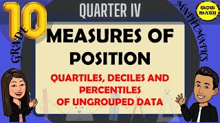 MEASURES OF POSITION FOR UNGROUPED DATA [upl. by Paddy]