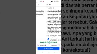 kunci jawaban post test modul kurikulum satuan operasional sekolah SDSMPSMAK [upl. by Aecila]