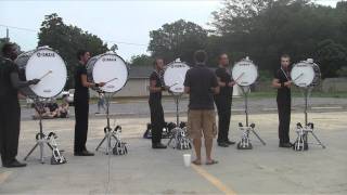 Bluecoats Basses 2011  Warmup [upl. by Nauqal164]