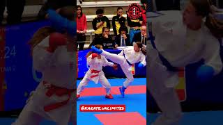 Campeonato España de Karate 2022 Kumite Cadete Femenino 54KG kumite karate shorts rfekarate [upl. by Morse351]